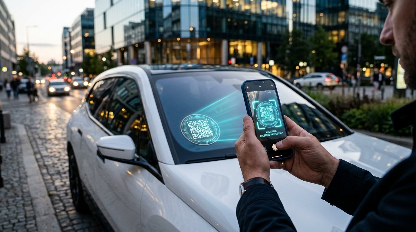 RegisterMyCar Smart Windshield Tag Scanner