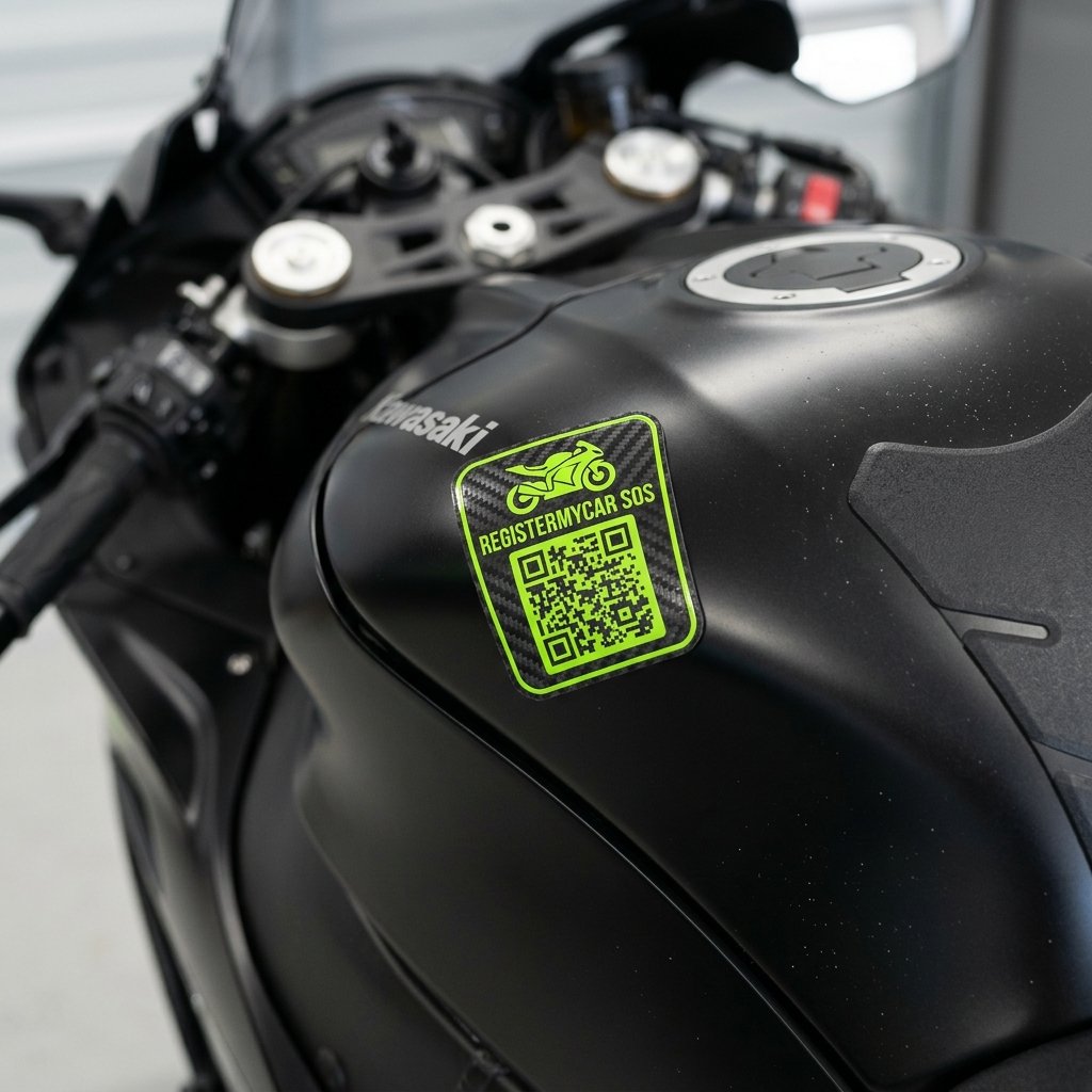 Bike QR Sticker
