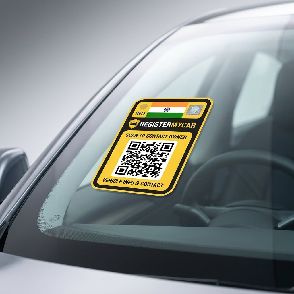 Car QR Sticker