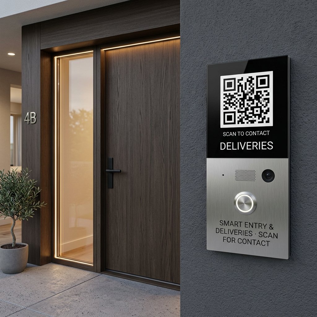 Home QR Plate